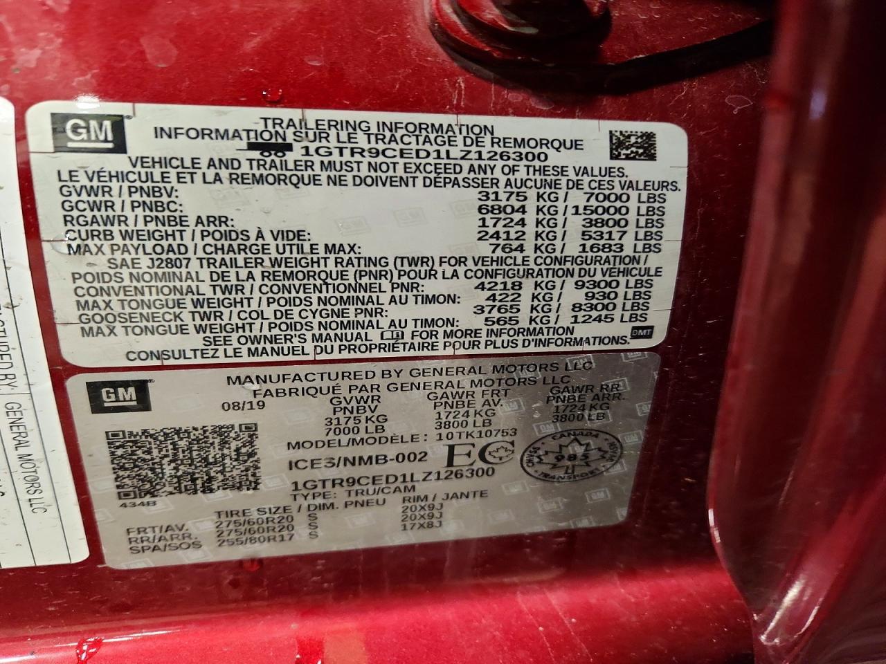 2020 GMC Sierra K1500 Elevation