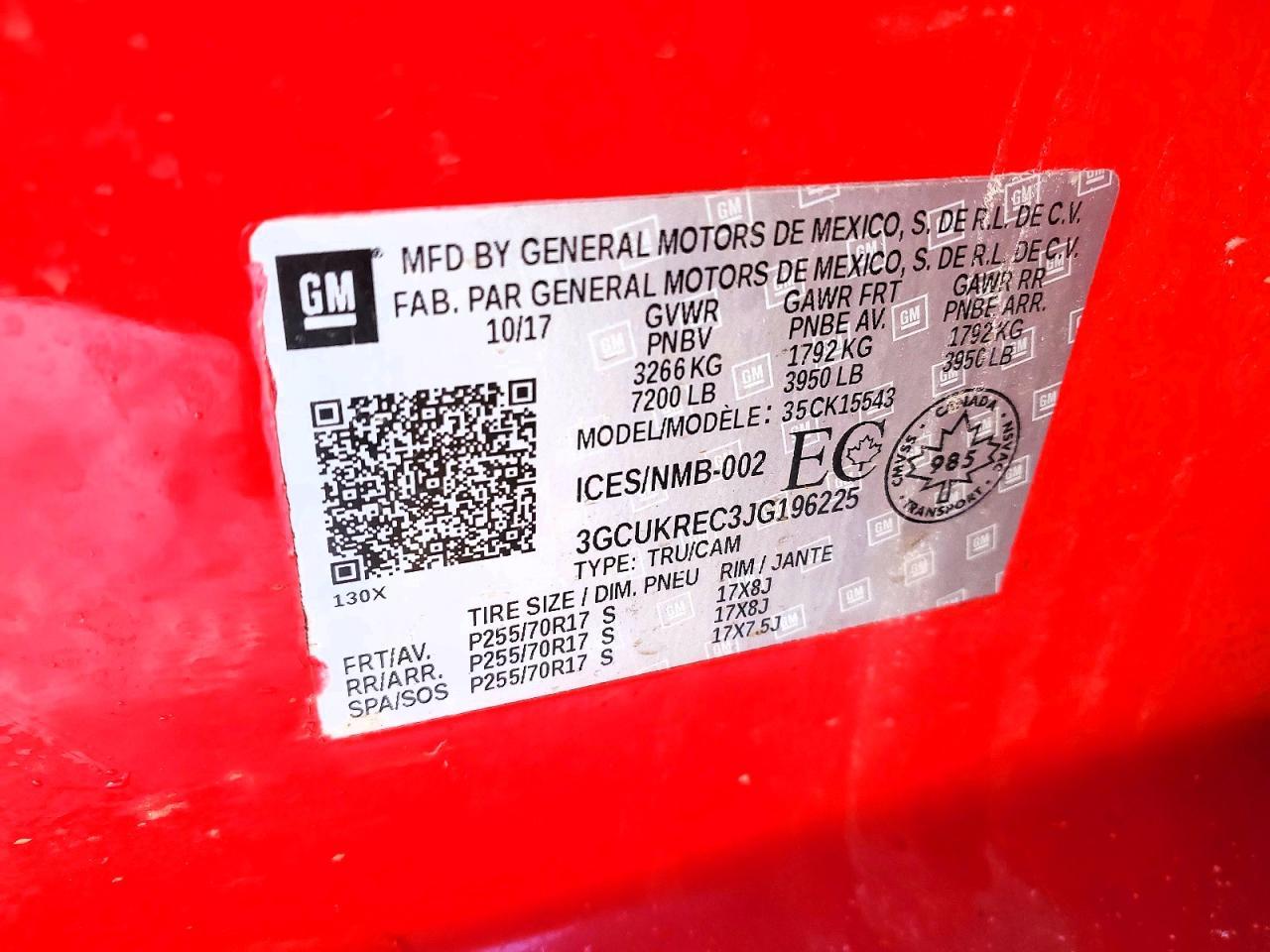 2018 Chevrolet Silverado K1500 LT