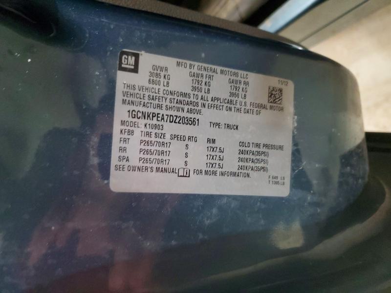 2013 Chevrolet Silverado K1500