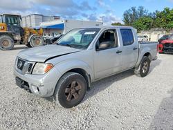 Salvage cars for sale from Copart Opa Locka, FL: 2013 Nissan Frontier S