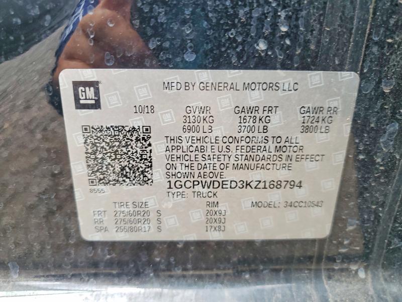 2019 Chevrolet Silverado C1500 RST