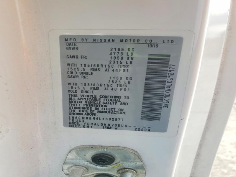 2020 Nissan NV200 Utility / Service Van