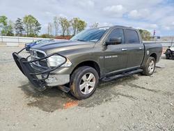 Salvage trucks for sale at Spartanburg, SC auction: 2012 Dodge RAM 1500 SLT