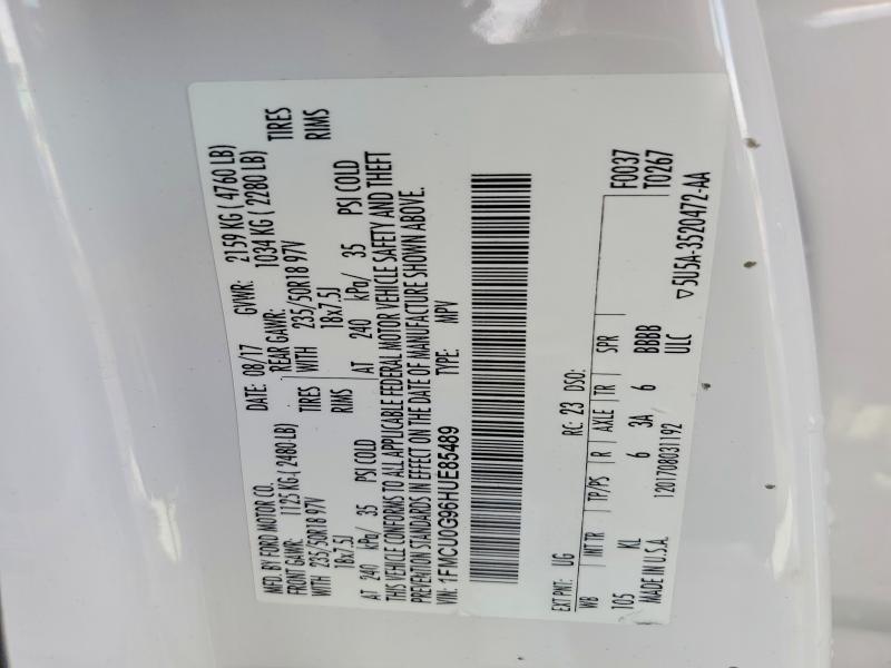 2017 Ford Escape se