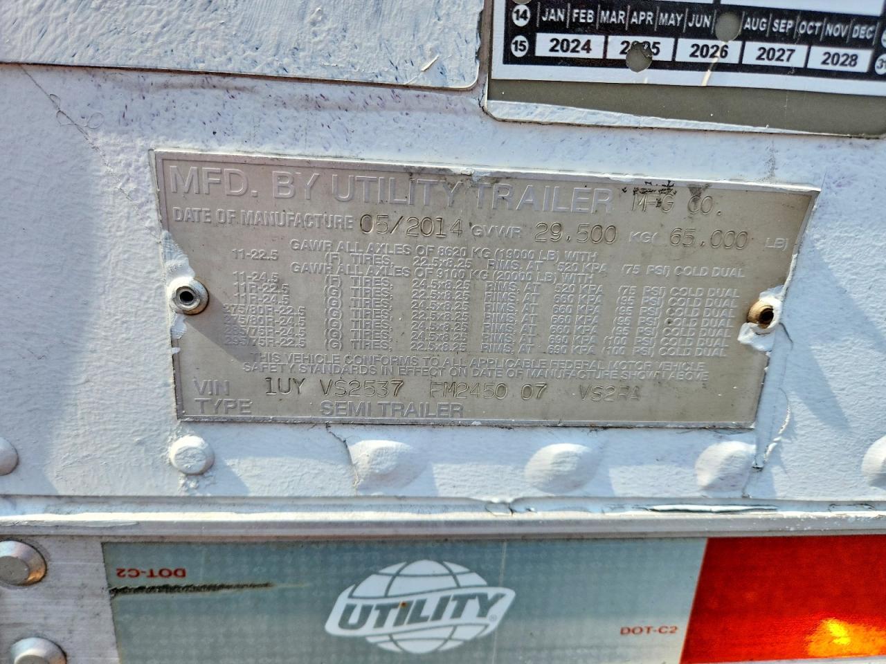 2015 Utility Trailer Manufactu Trailer