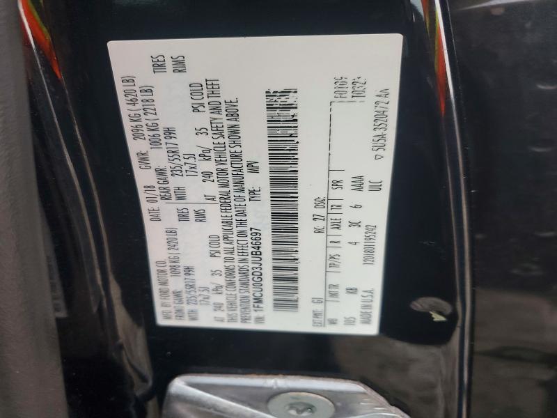 2018 Ford Escape se