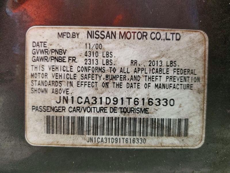 2001 Nissan Maxima gxe