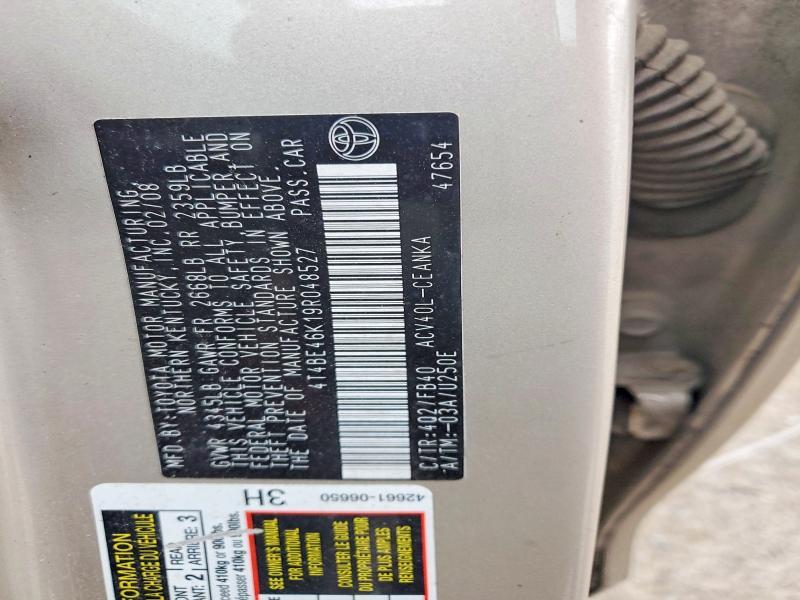 2009 Toyota Camry le