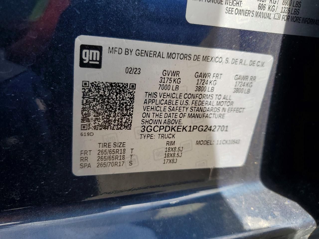 2023 Chevrolet Silverado K1500 LT-L