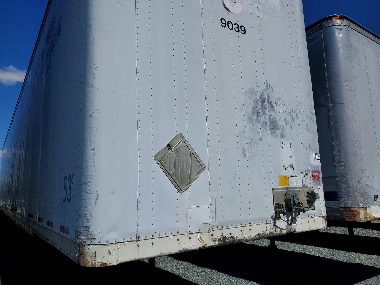 1993 Nafu DRY Van Trailer-DRY Van Trailer