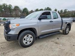 Salvage cars for sale from Copart Mendon, MA: 2015 Toyota Tundra SR