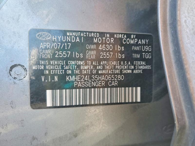 2017 Hyundai Sonata Hybrid se