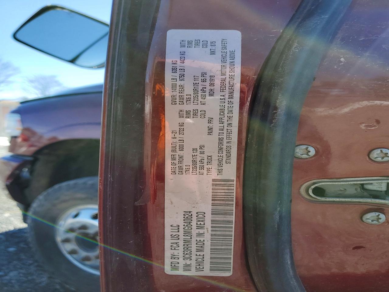 2021 Dodge 3500 Laramie