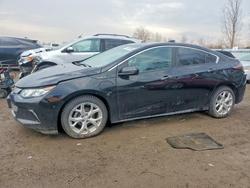 Chevrolet Volt salvage cars for sale: 2018 Chevrolet Volt Premier
