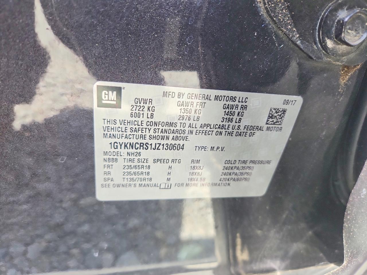 2018 Cadillac XT5 Luxury