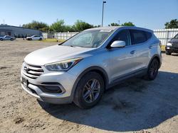 Salvage cars for sale from Copart Sacramento, CA: 2017 Hyundai Santa fe Sport 2.4l