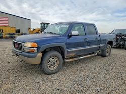 Salvage cars for sale from Copart Amarillo, TX: 2002 GMC Sierra K1500 Heavy Duty