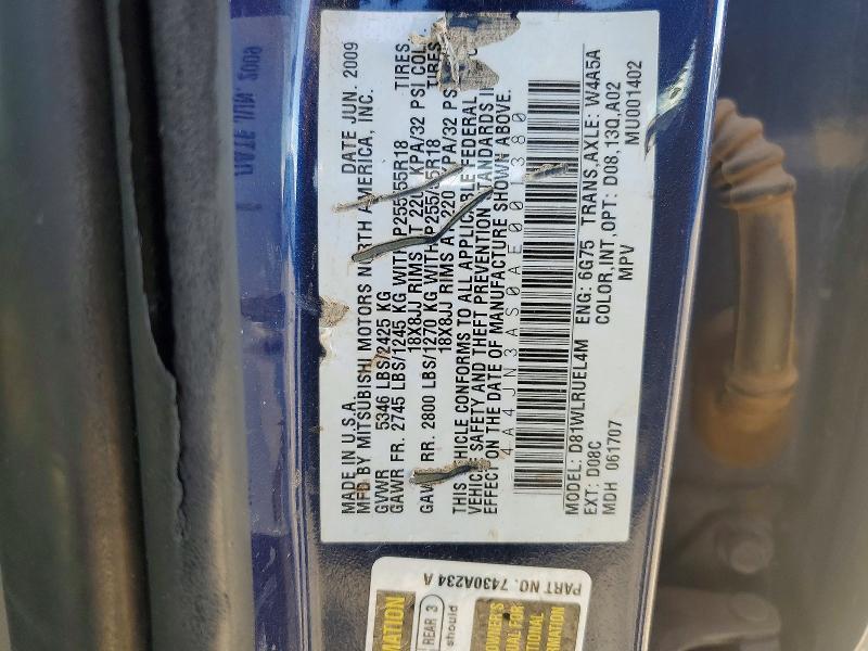 2010 Mitsubishi Endeavor se