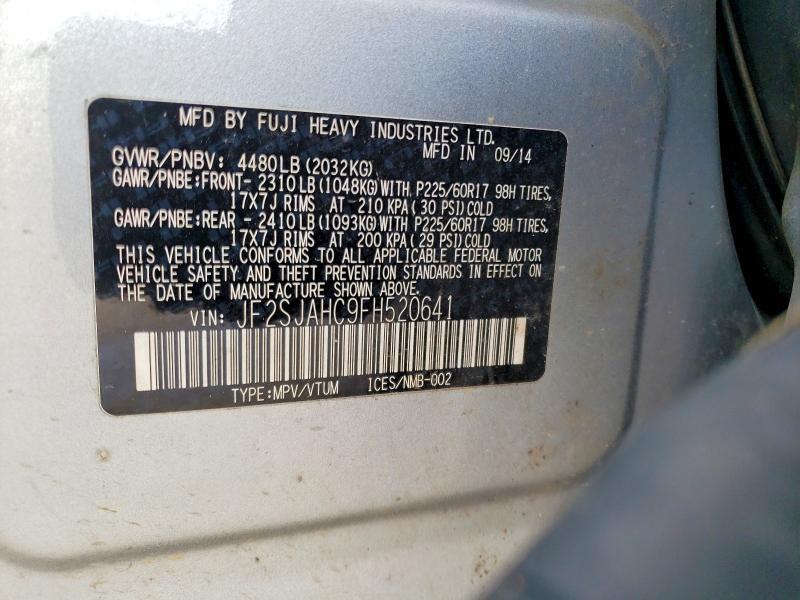 2015 Subaru Forester 2.5i Limited