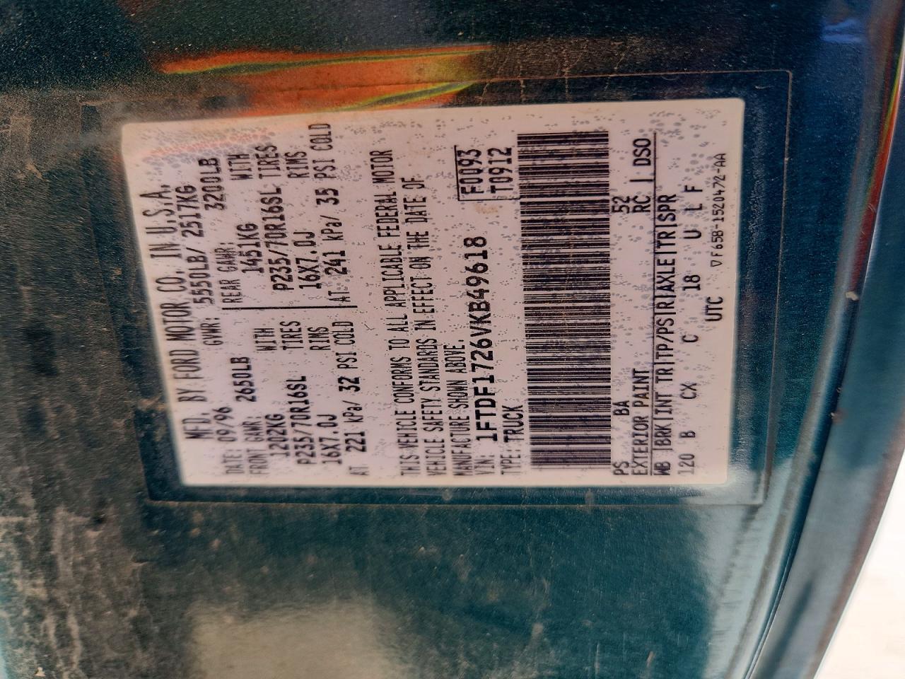 1997 Ford F150