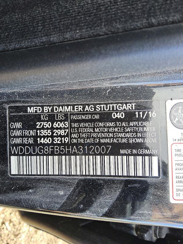 2017 Mercedes-Benz S 550 4matic