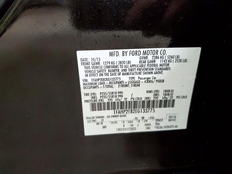 2014 Ford Taurus sel