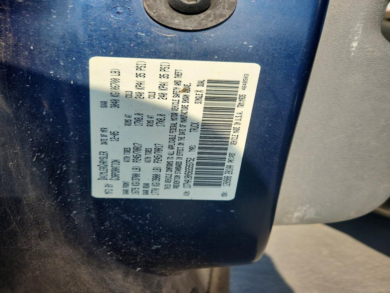 2006 Dodge RAM 1500 ST