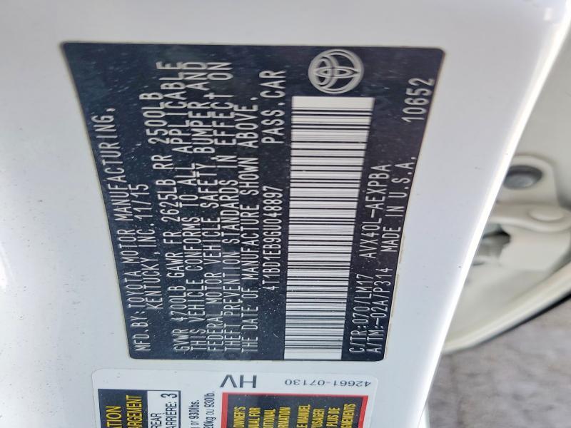 2016 Toyota Avalon Hybrid Limited