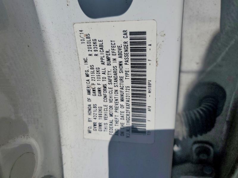 2015 Honda Accord exl