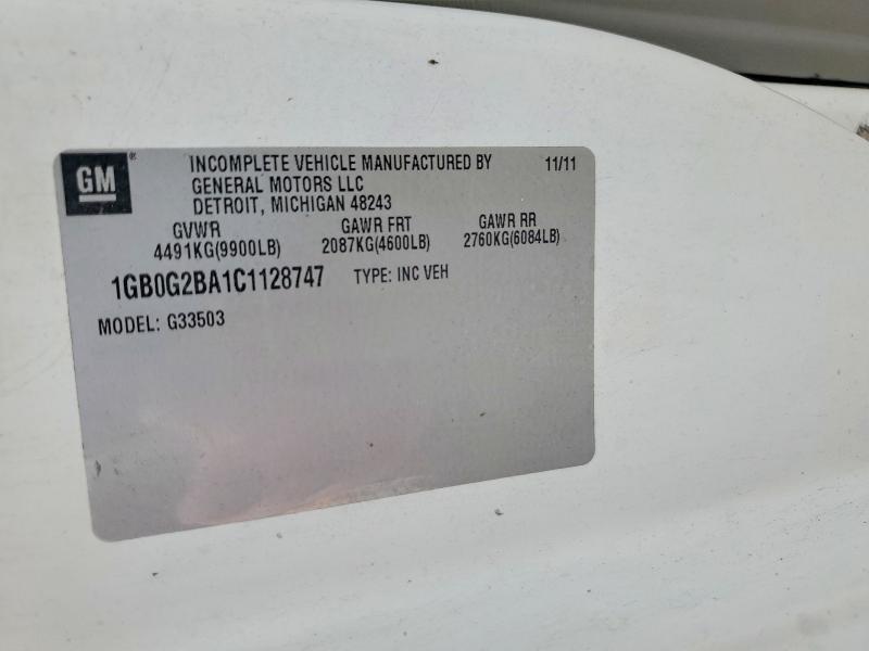 2012 Chev Rolet Express Delivery Truck