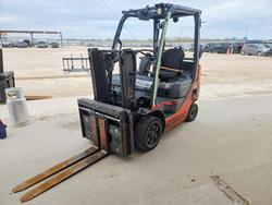 Salvage trucks for sale at Temple, TX auction: 2015 Toyota 8FGCU20 Forklift