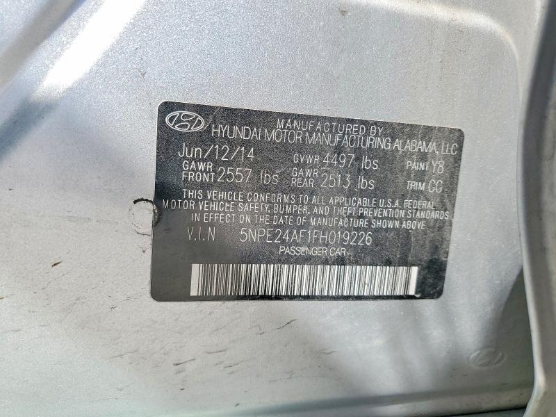 2015 Hyundai Sonata se