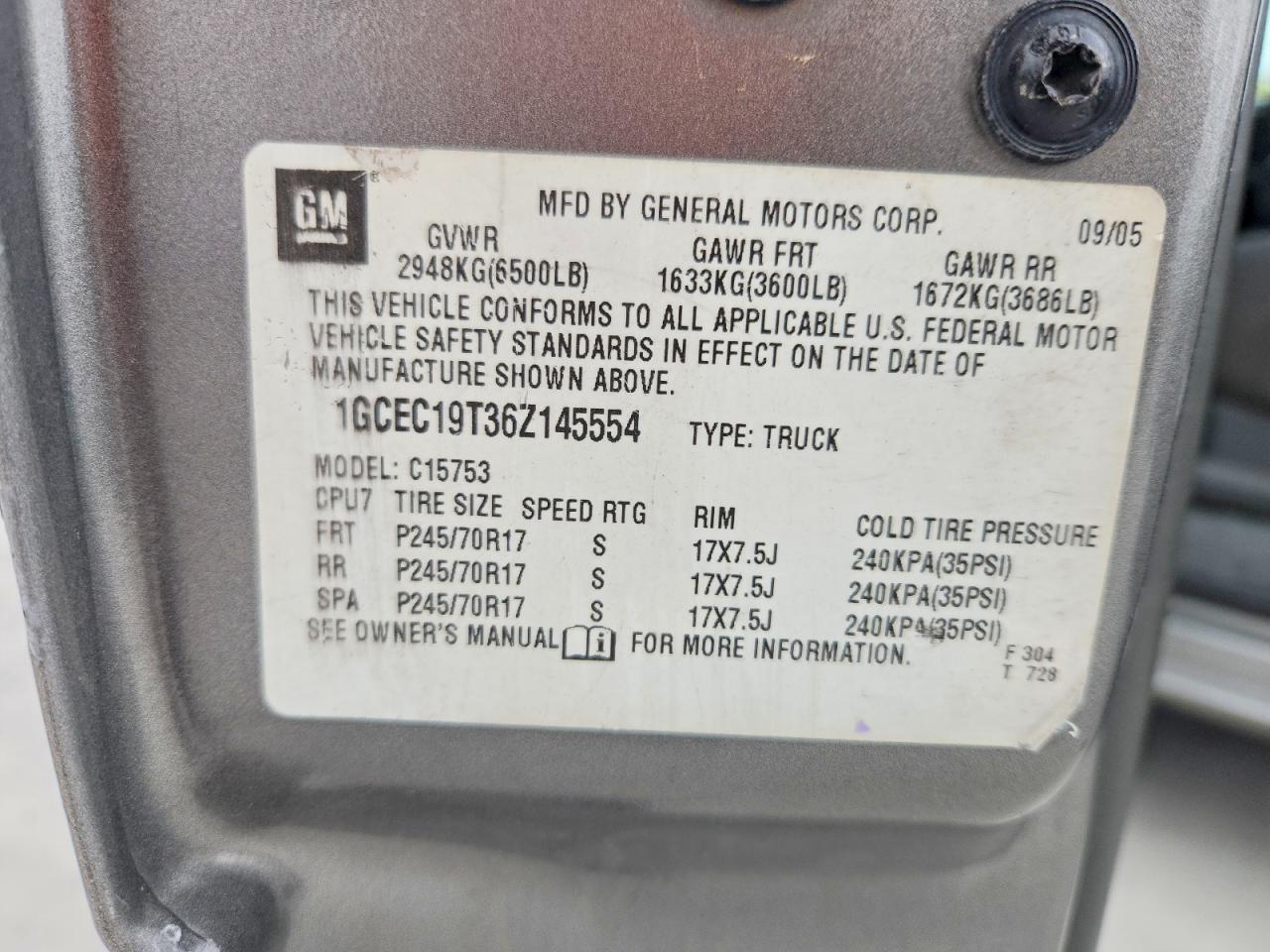 2006 Chevrolet Silverado C1500