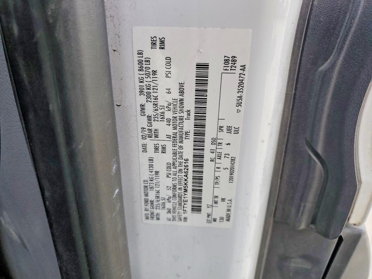 2019 Ford Transit 150 Delivery van