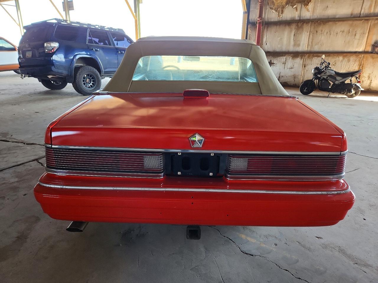 1986 Chrysler Lebaron