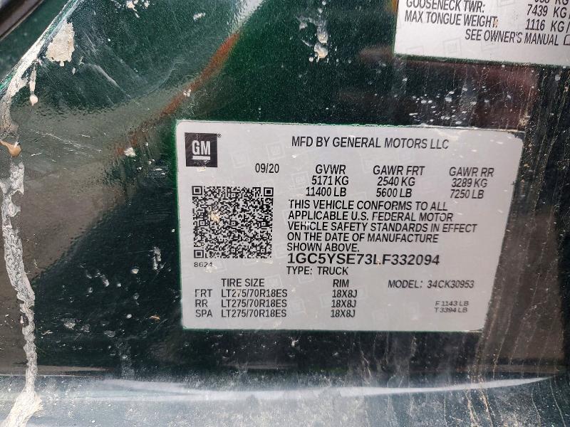 2020 Chevrolet Silverado K3500