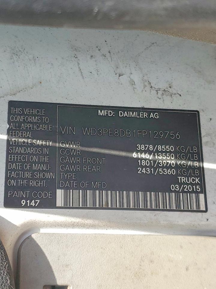 2015 Mercedes-Benz Sprinter 2500