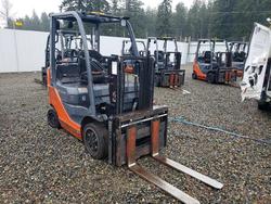 Salvage trucks for sale at Spanaway, WA auction: 2015 Toyota Unknown  Warehouse Forklift