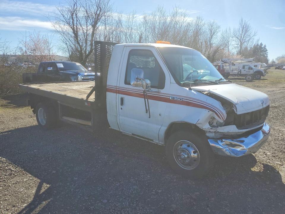 1992 Ford E350 Flatbed Truck