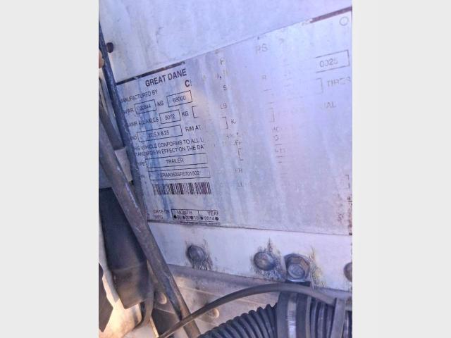 2001 Ggsd Refrigerated Van Trailer-Refrigerated Van Traile