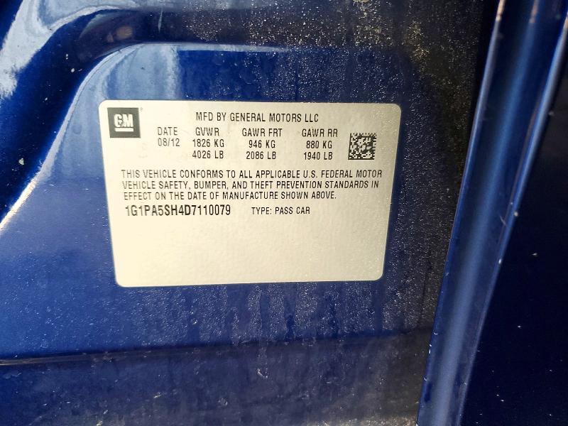 2013 Chevrolet Cruze ls