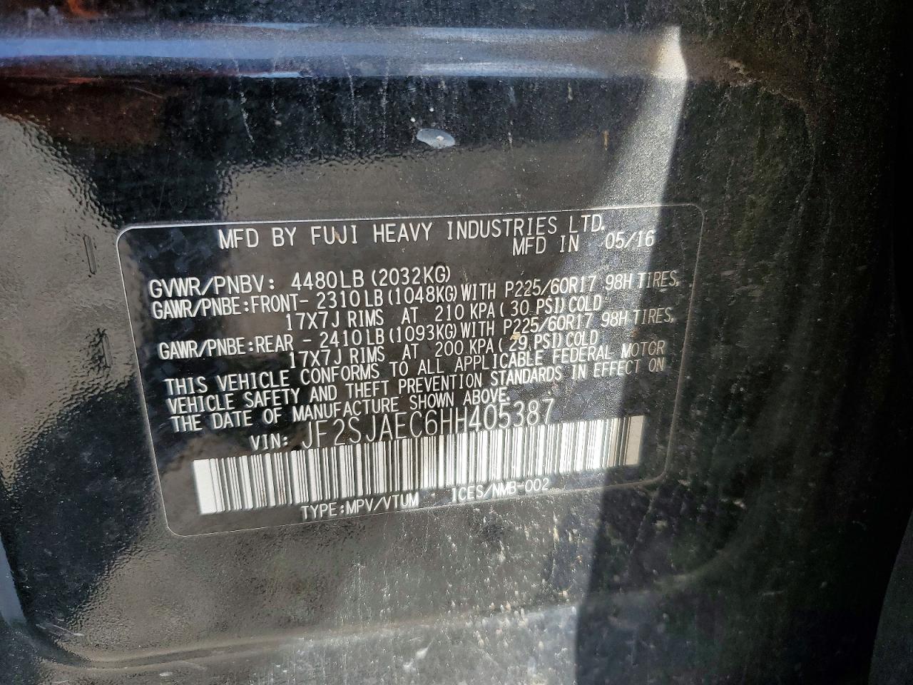 2017 Subaru Forester 2.5i Premium