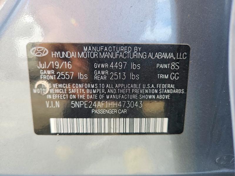 2017 Hyundai Sonata Base