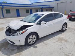 KIA salvage cars for sale: 2017 KIA Forte lx
