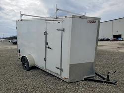Salvage cars for sale from Copart West Mifflin, PA: 2025 Cargo 2025 Forest River EHW612SA Enclosed Cargo Trailer