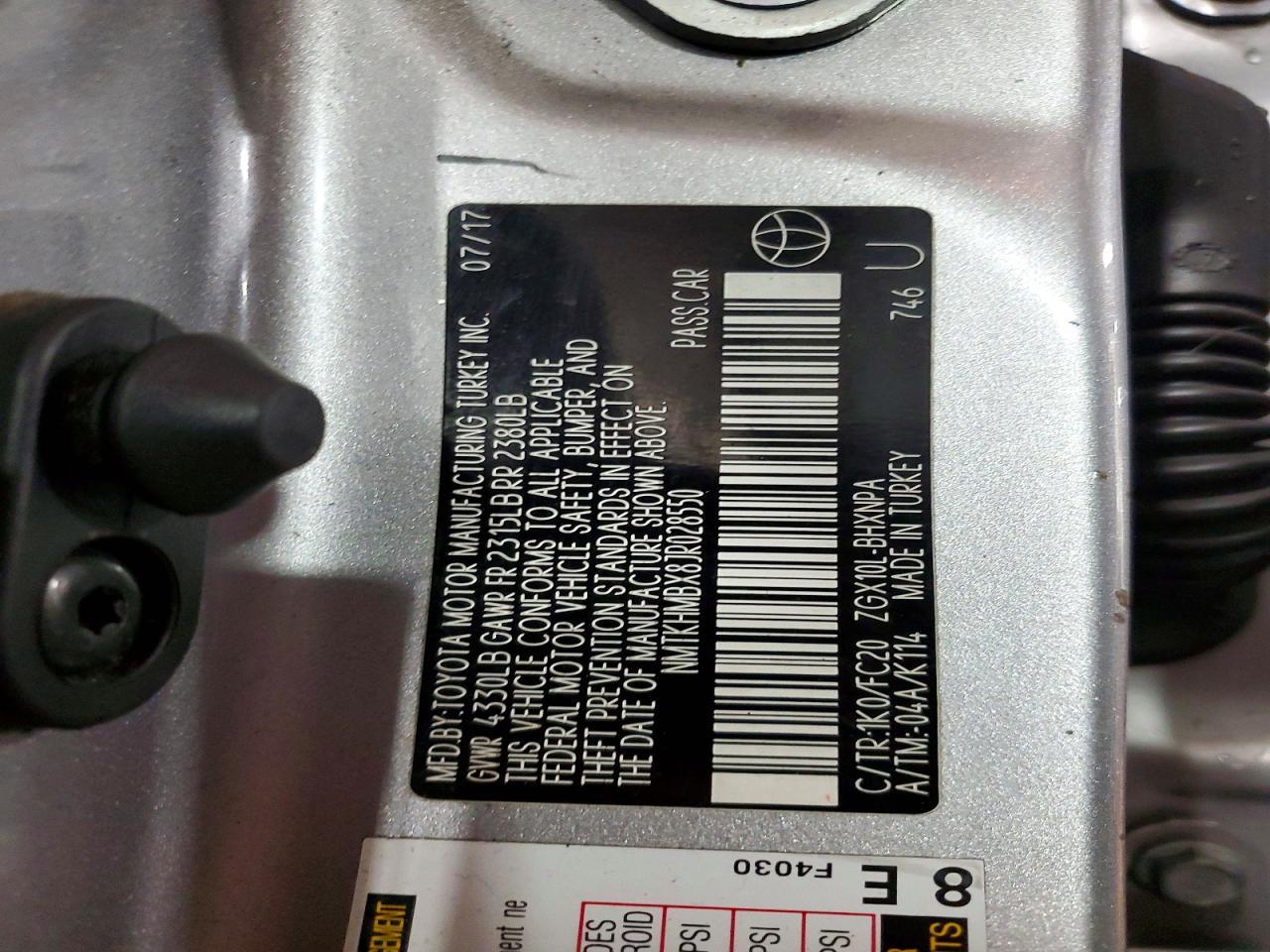 2018 Toyota C-hr xle Premium