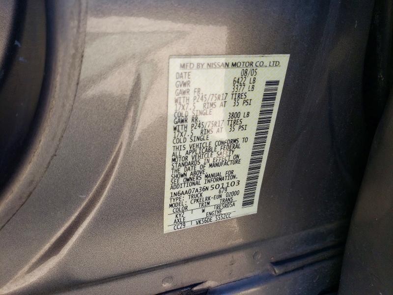2006 Nissan Titan XE