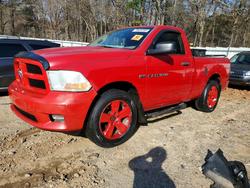 Salvage trucks for sale at Austell, GA auction: 2011 Dodge RAM 1500