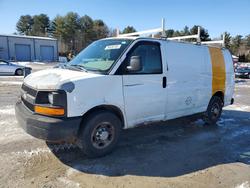 Salvage cars for sale from Copart Mendon, MA: 2011 Chevrolet Express 2500 Cargo Utility / Service Van
