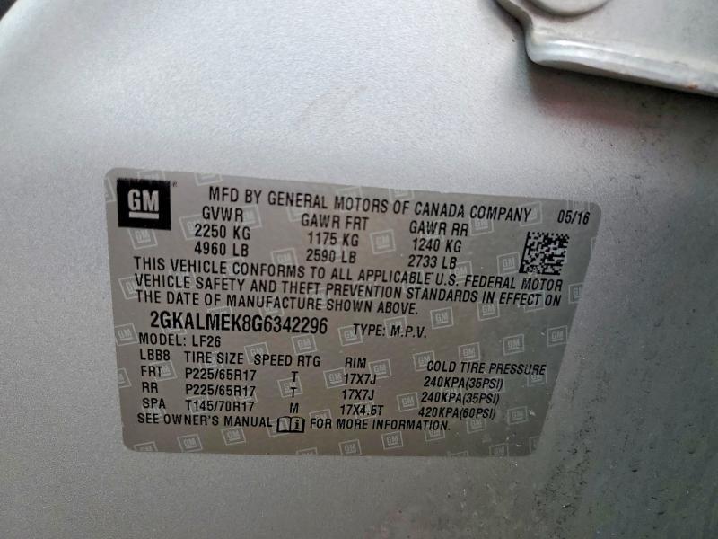 2016 GMC Terrain sle